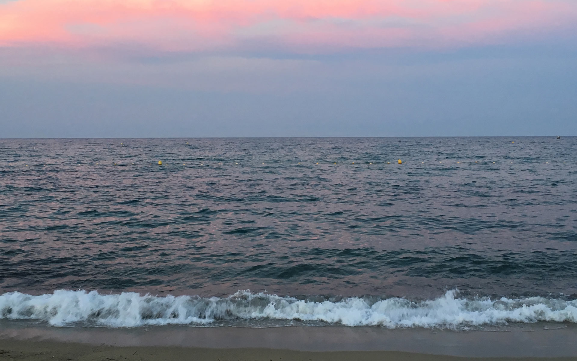 Umgebung #7: Sonnenuntergang am Strand